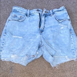high waisted shorts